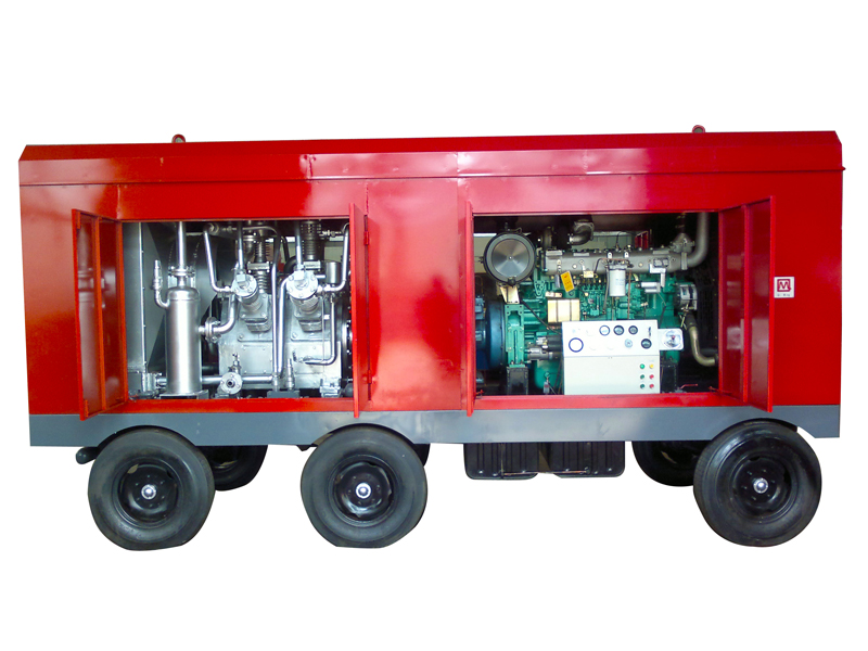 SF-20/60CY Diesel Mobile High-Pressure Air Compressor